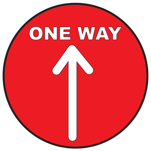 one way arrow